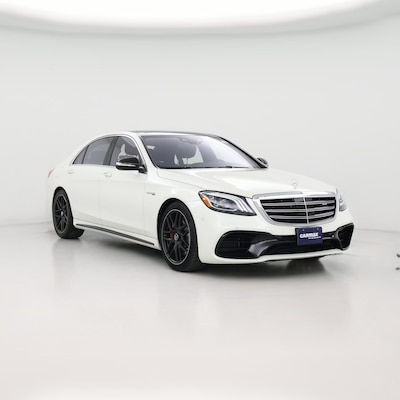 White 2019 Mercedes-Benz S63 AMG