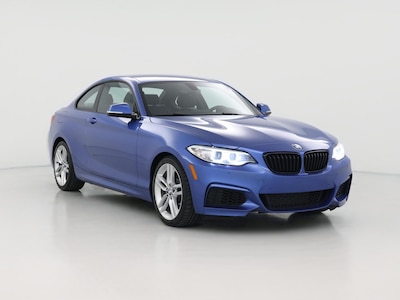 Blue 2016 BMW 228 I