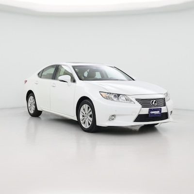 White 2015 Lexus ES 350
