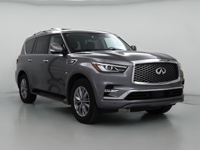 Gray 2020 Infiniti QX80 Luxe
