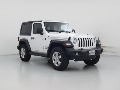 White 2018 Jeep Wrangler Sport S