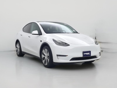 White 2021 Tesla Model Y Long Range