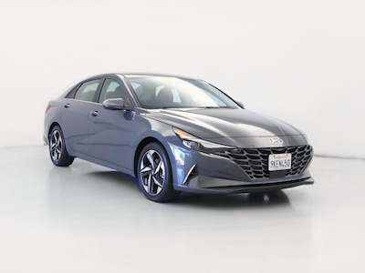 Gray 2023 Hyundai Elantra Hybrid Limited