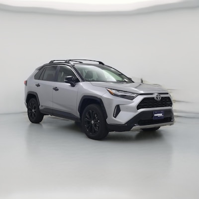 Silver 2025 Toyota RAV4 Hybrid XSE