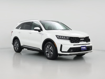 White 2022 Kia Sorento Hybrid EX