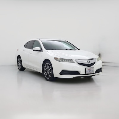 White 2015 Acura TLX