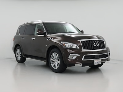 Brown 2017 Infiniti QX80 Limited