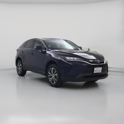 Blue 2021 Toyota Venza Hybrid LE