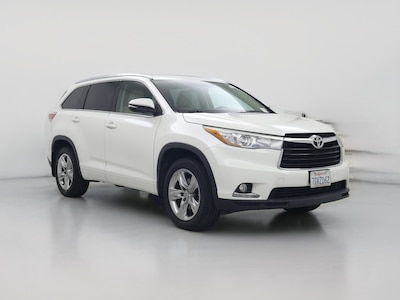 White 2015 Toyota Highlander Limited