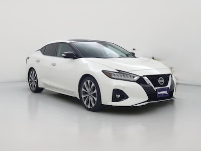 White 2021 Nissan Maxima Platinum