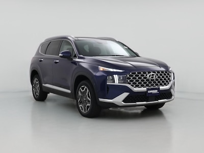 Blue 2023 Hyundai Santa Fe Limited