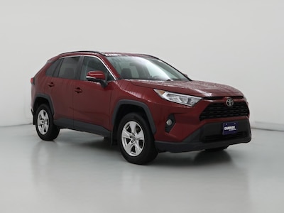 Red 2020 Toyota RAV4 XLE
