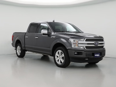 Gray 2020 Ford F150 Platinum