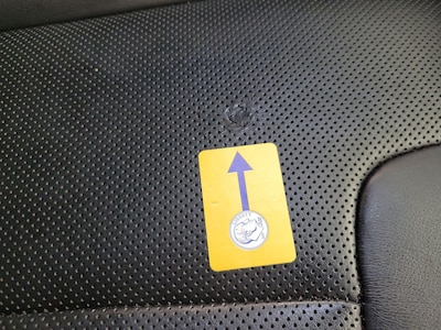 Passenger Seat  Cosmetic Imperfection
