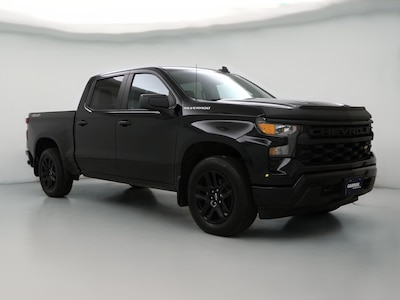 Black 2023 Chevrolet Silverado 1500 Custom