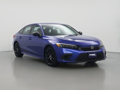 Blue 2023 Honda Civic Sport