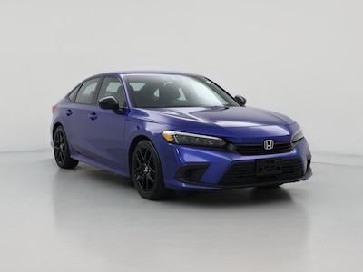 Blue 2022 Honda Civic Sport
