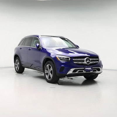 Blue 2021 Mercedes-Benz GLC300