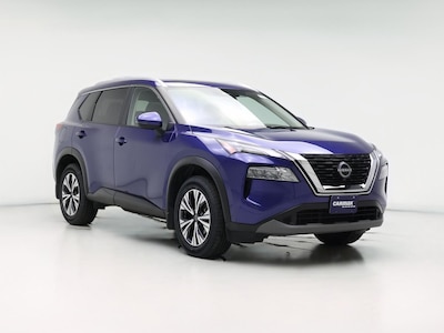 Blue 2022 Nissan Rogue SV