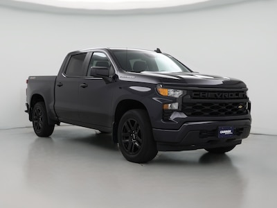 Gray 2022 Chevrolet Silverado 1500 Custom