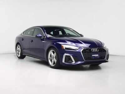 Blue 2022 Audi A5 Sportback S-Line Premium Plus