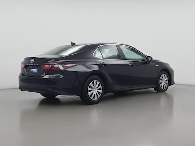 Black 2021 Toyota Camry Hybrid LE