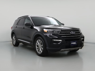 Black 2022 Ford Explorer XLT