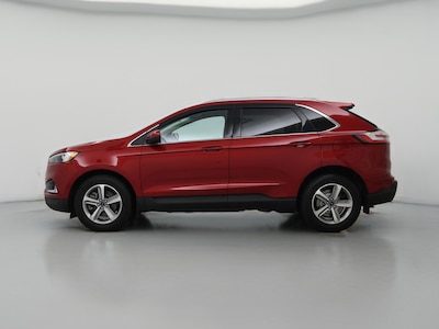 Red 2022 Ford Edge SEL