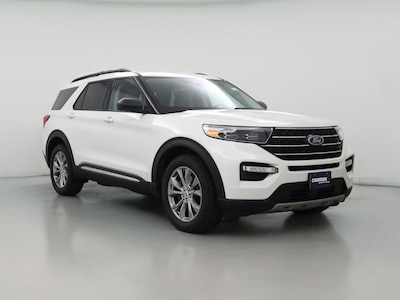 White 2022 Ford Explorer XLT