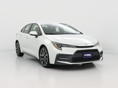 White 2021 Toyota Corolla SE