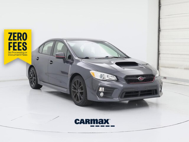 Gray 2021 Subaru WRX Sedan All-Wheel Drive Manual