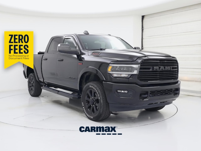 Black 2022 RAM 2500 Laramie Crew Cab 4WD Pickup Truck Four-Wheel Drive Automatic