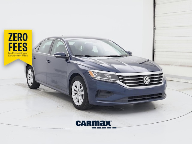 Blue 2020 Volkswagen Passat 2.0T SE FWD Sedan Front-Wheel Drive Automatic