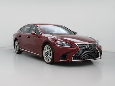 Red 2019 Lexus LS 500