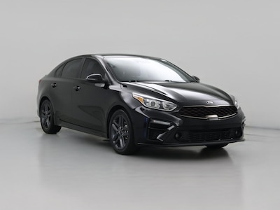Black 2021 Kia Forte GT-Line