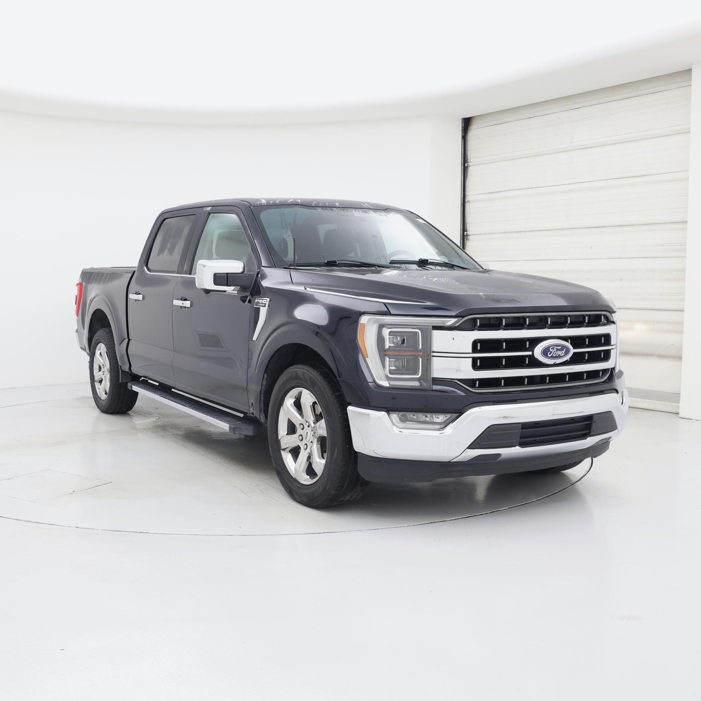Blue 2021 Ford F-150 Pickup Truck 4X2 Automatic