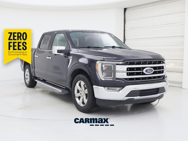 Blue 2021 Ford F-150 Pickup Truck 4X2 Automatic