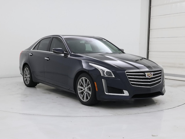 Blue 2017 Cadillac CTS 3.6L Luxury RWD Sedan Rear-Wheel Drive Automatic