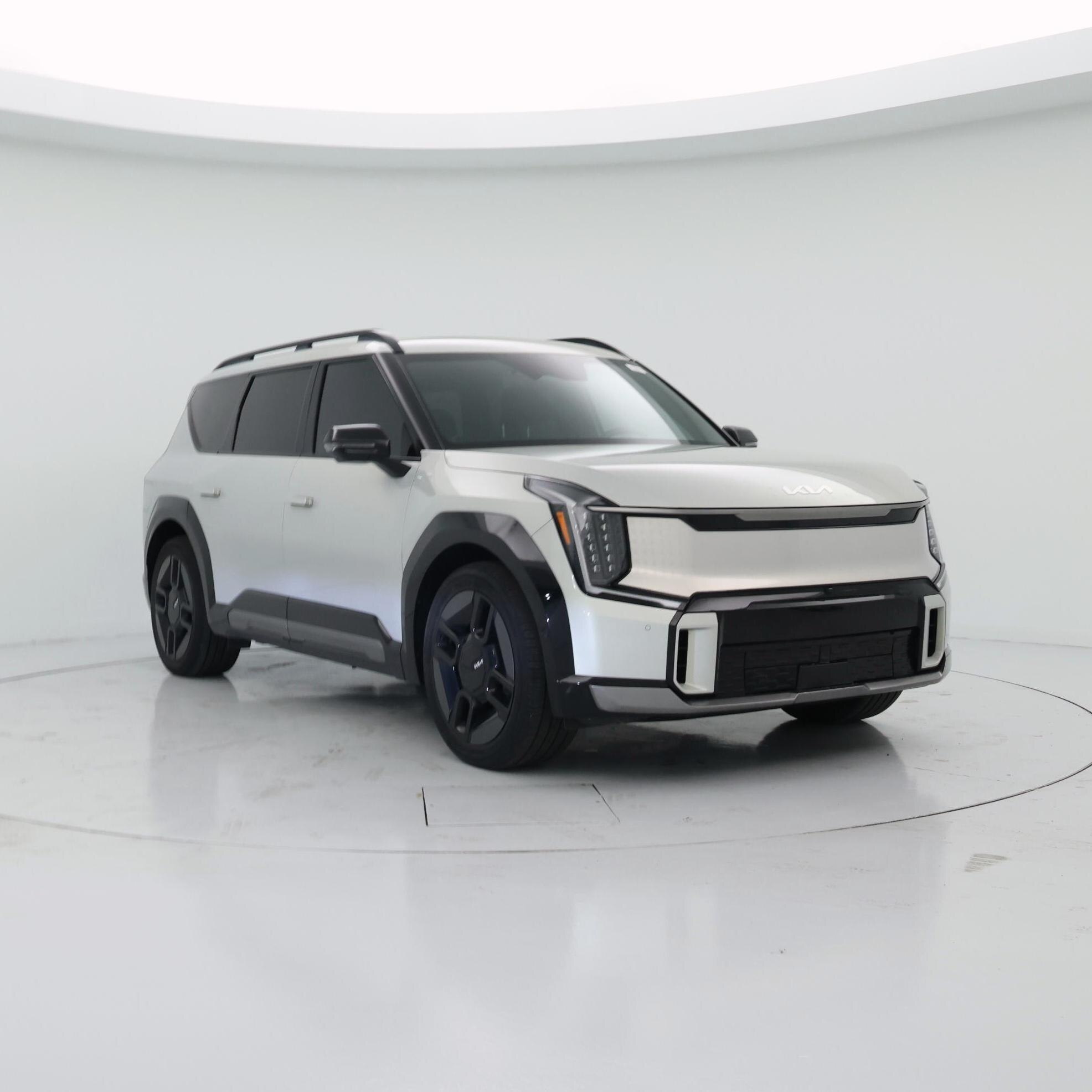 Silver 2024 Kia EV9 GT-Line AWD SUV / Crossover All-Wheel Drive Automatic