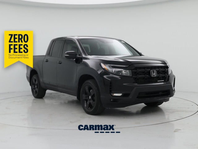 Black 2025 Honda Ridgeline Pickup Truck All-Wheel Drive Automatic