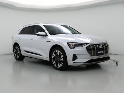 White 2021 Audi e-tron Premium