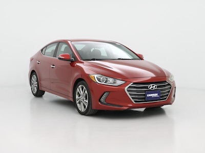 Red 2017 Hyundai Elantra Limited