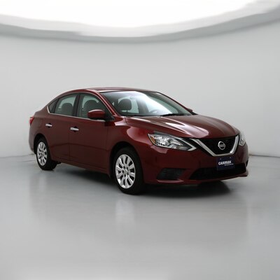 Red 2017 Nissan Sentra SV