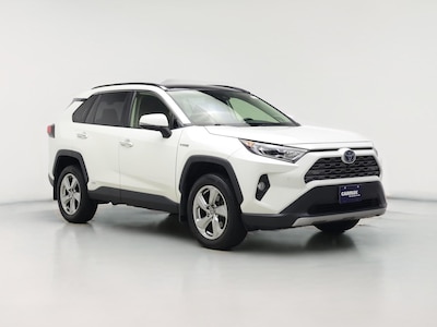 White 2020 Toyota RAV4 Hybrid Limited