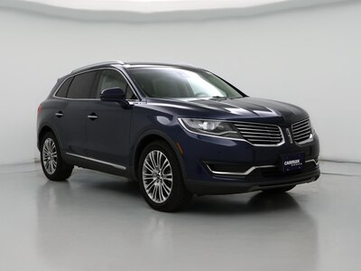 Blue 2017 Lincoln MKX Reserve