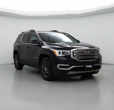 Blue 2017 GMC Acadia SLT