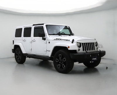 White 2017 Jeep Wrangler Unlimited Smoky Mountain