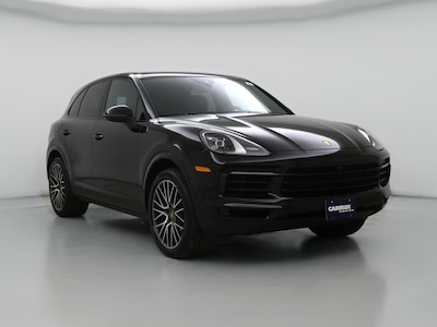 Black 2022 Porsche Cayenne Platinum