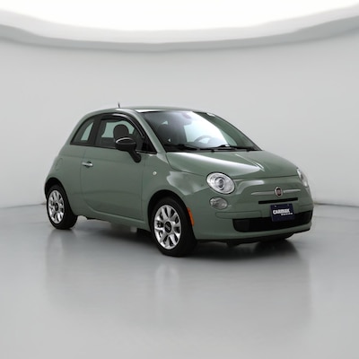 Green 2016 Fiat 500 Easy