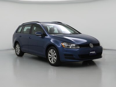 Blue 2017 Volkswagen Golf S